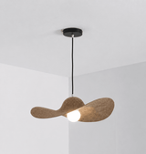Thea Cedar Fabric Pendant Light, detail view 8