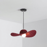 Thea Cedar Fabric Pendant Light, detail view 12