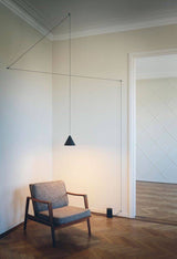 Yara Aster Metal Pendant Light, detail view 3