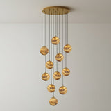 Cora Shore Alabaster Chandelier, detail view 56