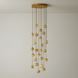 Cora Shore Alabaster Chandelier, detail view 58