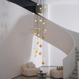 Cora Shore Alabaster Chandelier, detail view 45