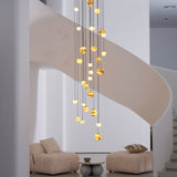 Cora Shore Alabaster Chandelier, detail view 10