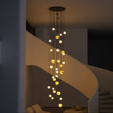 Cora Shore Alabaster Chandelier, detail view 24