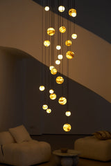 Cora Shore Alabaster Chandelier, detail view 28