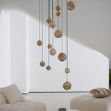 Cora Shore Alabaster Chandelier, detail view 39