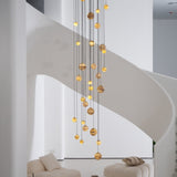 Cora Shore Alabaster Chandelier, detail view 9
