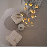 Cora Shore Alabaster Chandelier, detail view 47