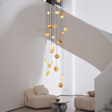 Cora Shore Alabaster Chandelier, detail view 2