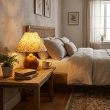 Luma Cove Fabric Table Lamp, detail view 6