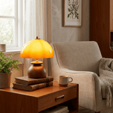 Niven Orbit Glass Table Lamp, detail view 4