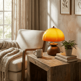 Niven Orbit Glass Table Lamp, detail view 2