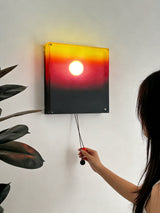 Oriel Wisp Acrylic Wall Light, detail view 12