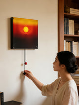 Oriel Wisp Acrylic Wall Light, detail view 15