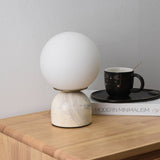 Avel Shade Marble Table Lamp, detail view 4