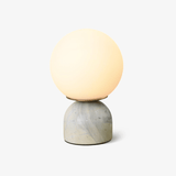 Avel Shade Marble Table Lamp by Maison Velume