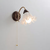 Briar Juniper Glass Wall Light, detail view 5