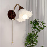 Briar Juniper Glass Wall Light, detail view 2