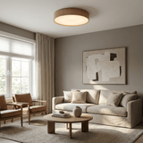 Calia Bloom Wood Ceiling Light, detail view 2