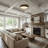 Calia Bloom Wood Ceiling Light, detail view 4