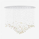 Clara Willow Crystal Chandelier by Maison Velume