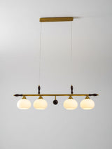 Elara Rose Glass Pendant Light, detail view 24