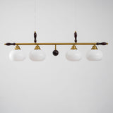 Elara Rose Glass Pendant Light, detail view 30