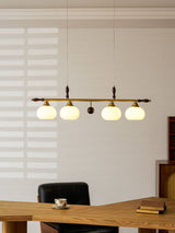 Elara Rose Glass Pendant Light, detail view 19