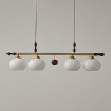 Elara Rose Glass Pendant Light, detail view 4