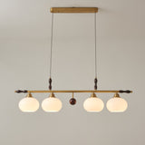 Elara Rose Glass Pendant Light, detail view 3
