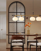 Elara Rose Glass Pendant Light, detail view 10