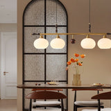 Elara Rose Glass Pendant Light, detail view 7
