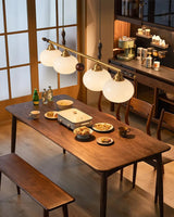 Elara Rose Glass Pendant Light, detail view 11