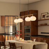 Elara Rose Glass Pendant Light, detail view 2