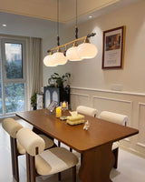 Elara Rose Glass Pendant Light, detail view 12