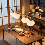 Elara Rose Glass Pendant Light, detail view 6
