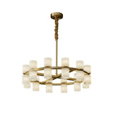 Ember Noir Alabaster Chandelier, detail view 21