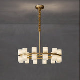 Ember Noir Alabaster Chandelier, detail view 16