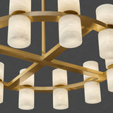 Ember Noir Alabaster Chandelier, detail view 19