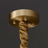 Ember Noir Alabaster Chandelier, detail view 20