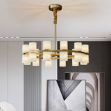 Ember Noir Alabaster Chandelier, detail view 6