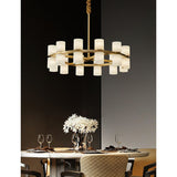 Ember Noir Alabaster Chandelier, detail view 10