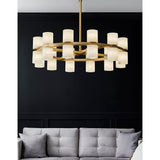 Ember Noir Alabaster Chandelier, detail view 11