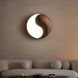 Evara Wave Wood Ceiling Light, detail view 4