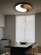 Evara Wave Wood Ceiling Light, detail view 5