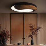 Evara Wave Wood Ceiling Light, detail view 3