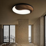 Evara Wave Wood Ceiling Light, detail view 2