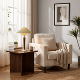 Faron Terra Wood Table Lamp, detail view 4