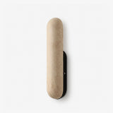 Flora Halo Travertine Wall Light by Maison Velume