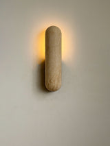 Flora Halo Travertine Wall Light, detail view 16